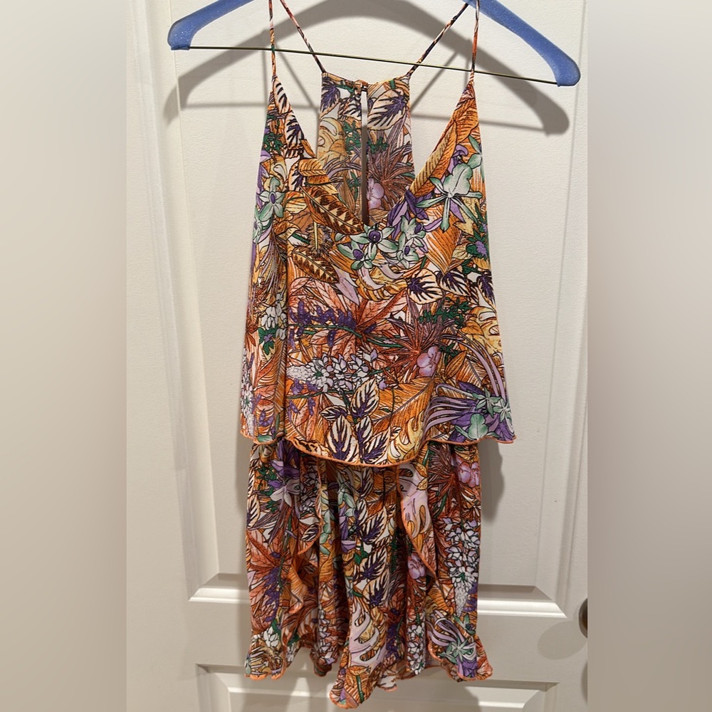 Multicolored romper